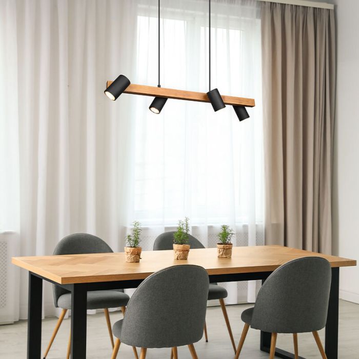 Svart fönsterlampa modern, Kaso