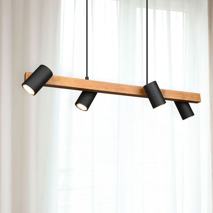 Svart fönsterlampa modern, Kaso