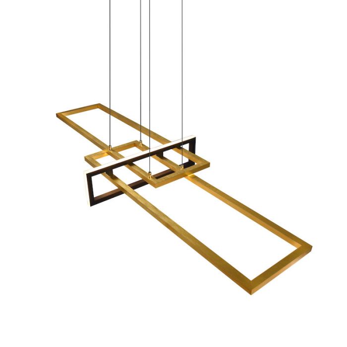 Mässing fönsterlampa modern, Hatun, 34W, 3000K LED