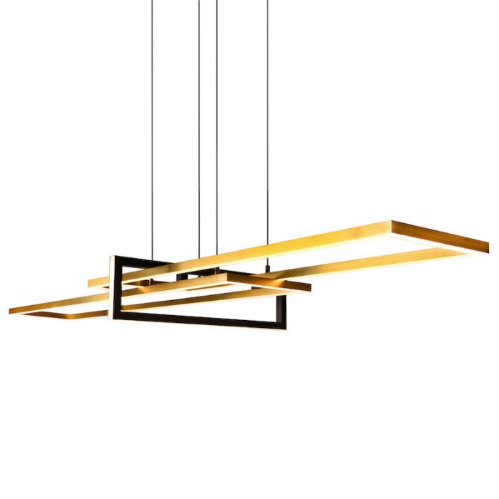 Mässing fönsterlampa modern, Hatun, 34W, 3000K LED