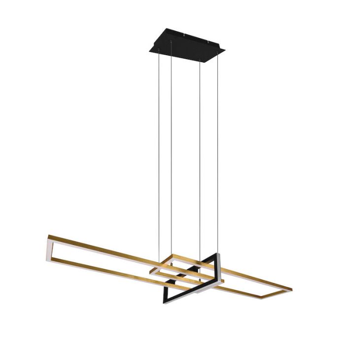 Mässing fönsterlampa modern, Hatun, 34W, 3000K LED