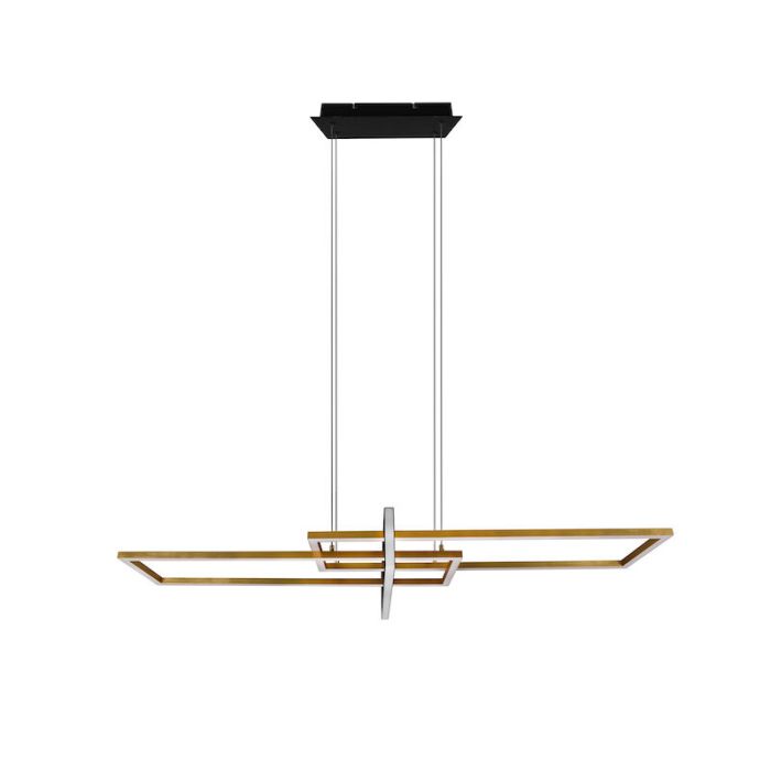 Mässing fönsterlampa modern, Hatun, 34W, 3000K LED
