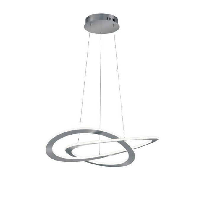 Nickel fönsterlampa modern, Jamilla, 52W, 3000K LED