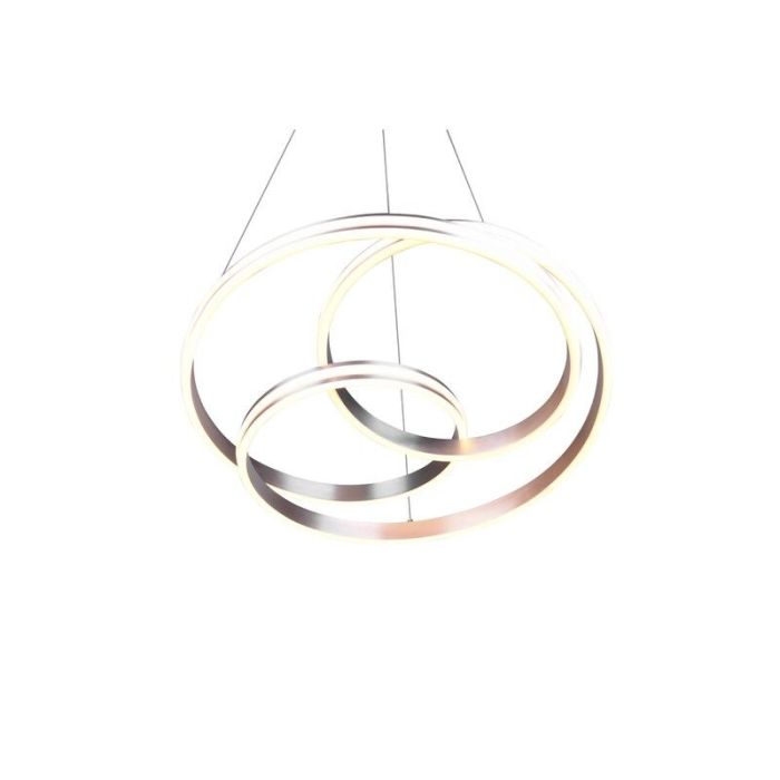 Nickel fönsterlampa modern, Elyse, 60W, justerbar ljusfärg LED