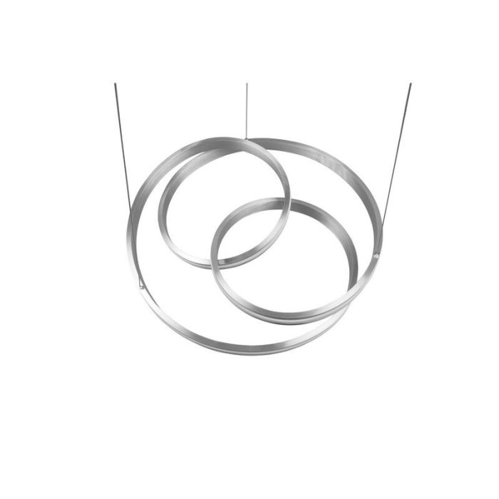 Nickel fönsterlampa modern, Elyse, 60W, justerbar ljusfärg LED