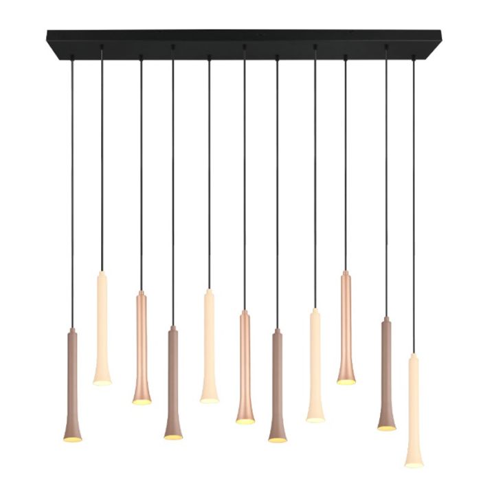 Svart fönsterlampa modern, Albartus, 3W, white switch LED, 3 stegs dimmer