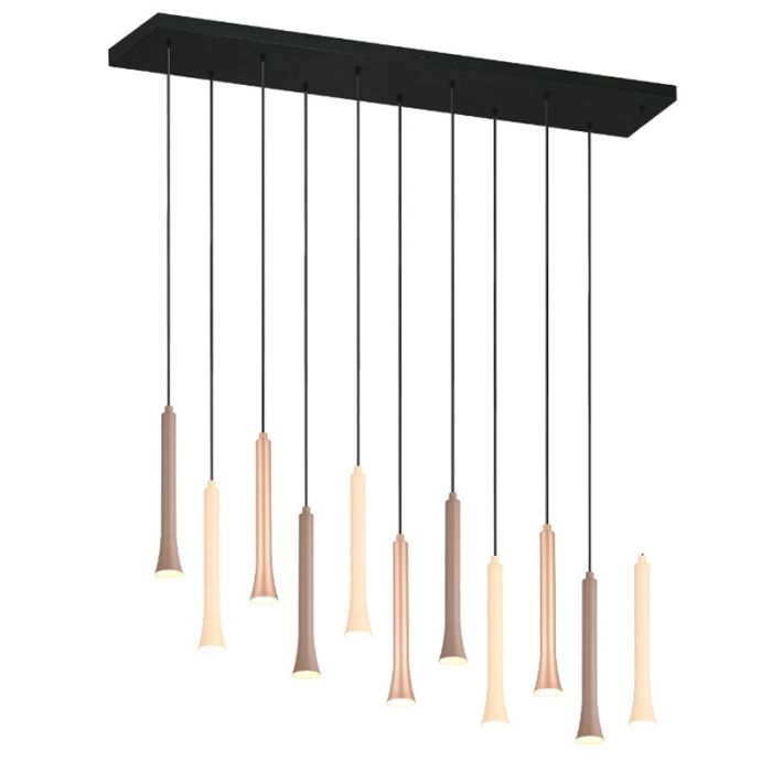 Svart fönsterlampa modern, Albartus, 3W, white switch LED, 3 stegs dimmer