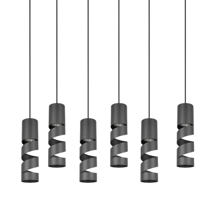 Svart fönsterlampa design, Marouan