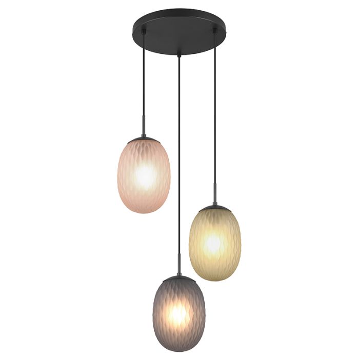 Flerfärgad fönsterlampa design, Danyal