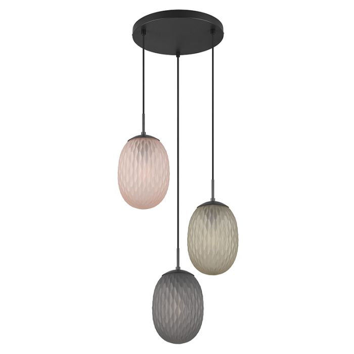 Flerfärgad fönsterlampa design, Danyal