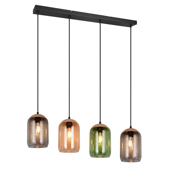 Flerfärgad fönsterlampa design, Tasniem
