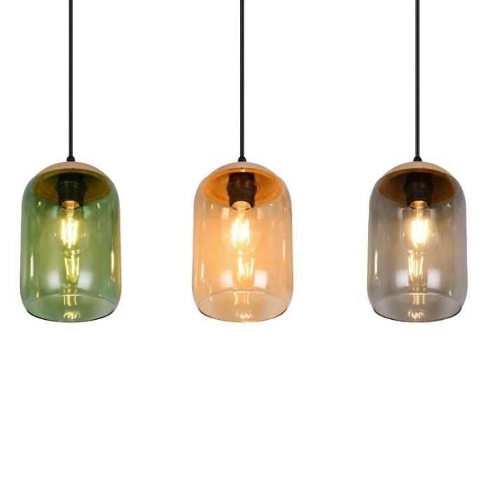 Flerfärgad fönsterlampa design, Tasniem