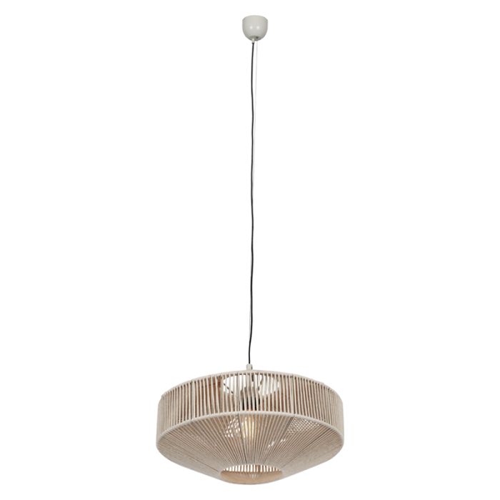 Krämfärgad fönsterlampa rustik, Martyn