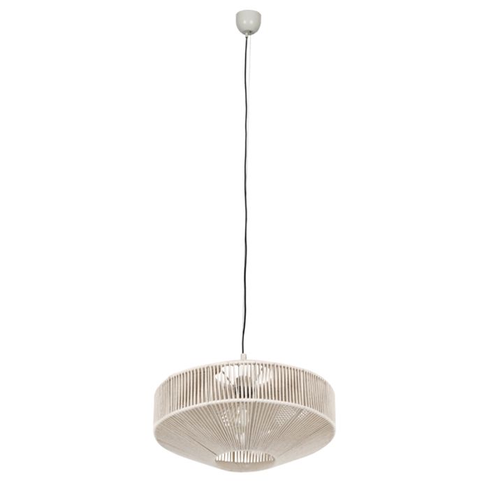 Krämfärgad fönsterlampa rustik, Martyn
