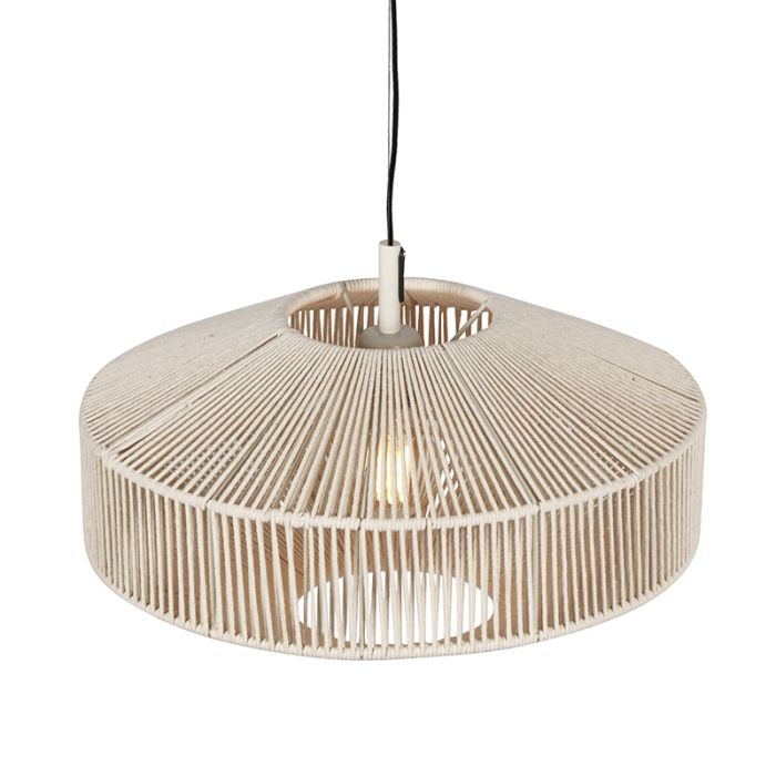 Krämfärgad fönsterlampa rustik, Martyn