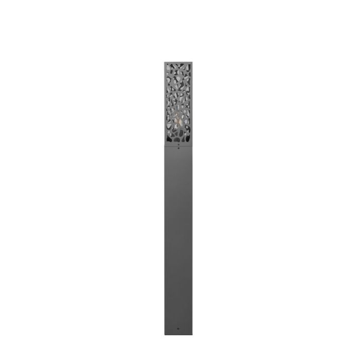 Antracit utelampa modern, Tobias, IP44