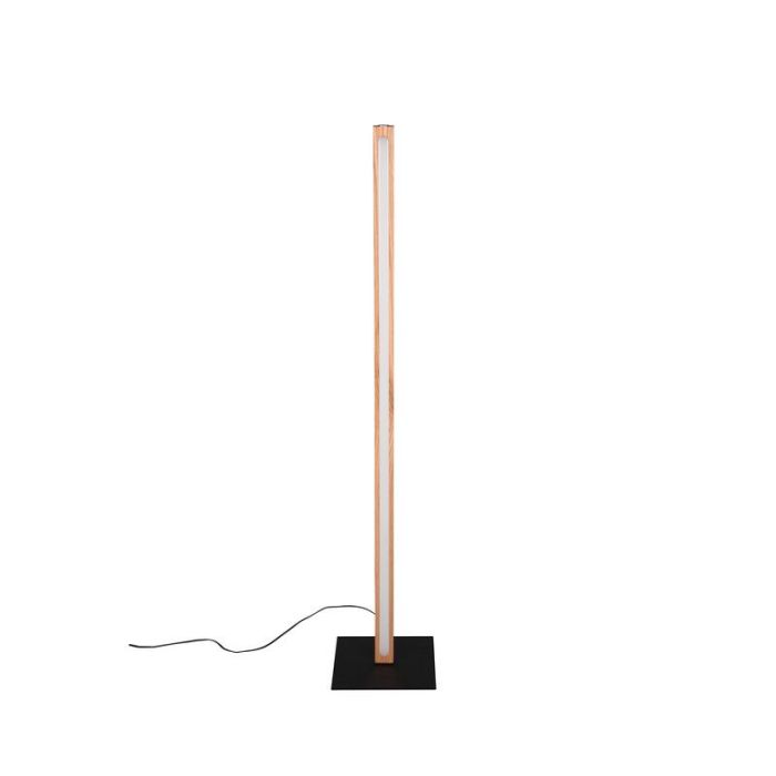 Modern läslampa golv trä, Kelley, 20W, 3000K LED, med brytare