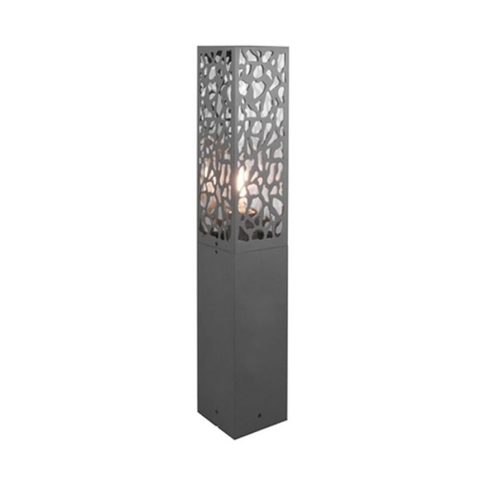 Antracit utelampa modern, Tobias, IP44