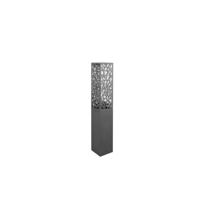 Antracit utelampa modern, Tobias, IP44