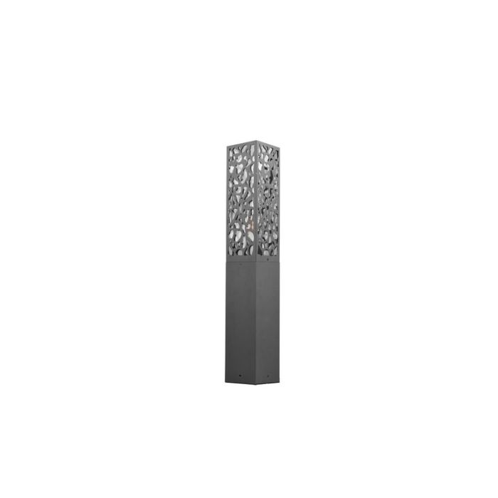 Antracit utelampa modern, Tobias, IP44