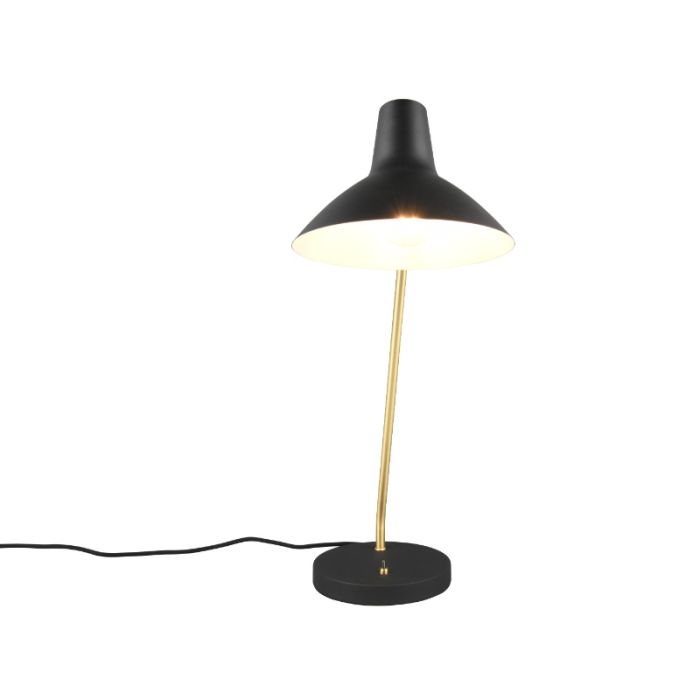 Svart skrivbordslampa klassisk, Merit