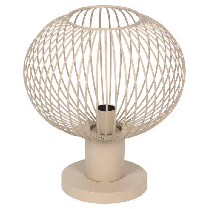 Beige bordslampa industri, Gjalt