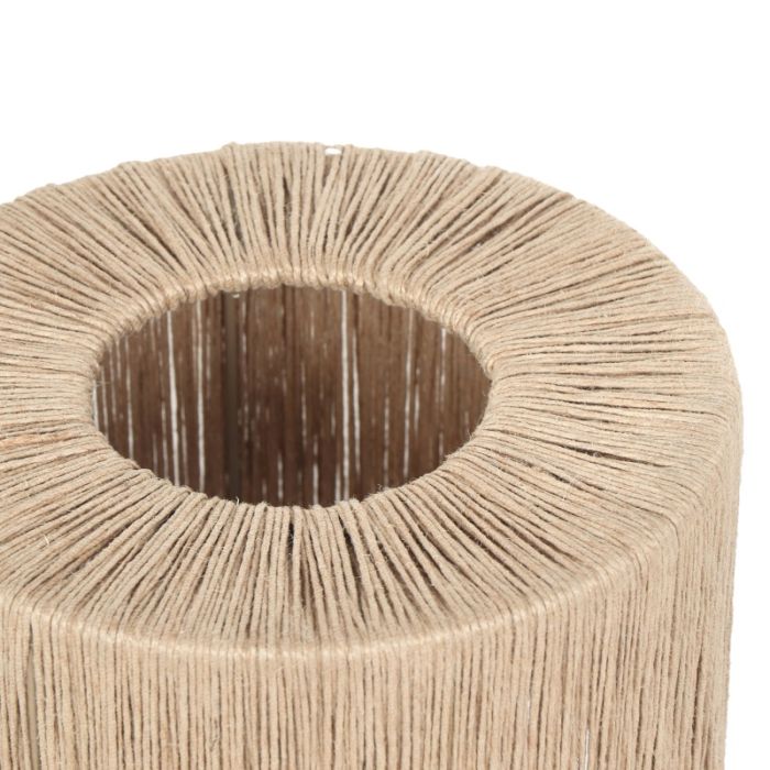 Beige bordslampa rustik, Rinus