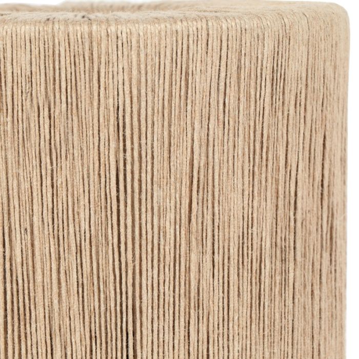 Beige bordslampa rustik, Rinus