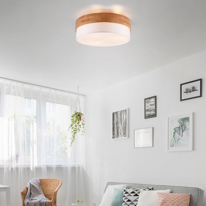Vit plafond modern, Sylvia