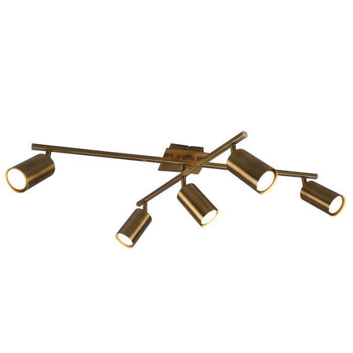 Brons spotlight tak modern, Kaso