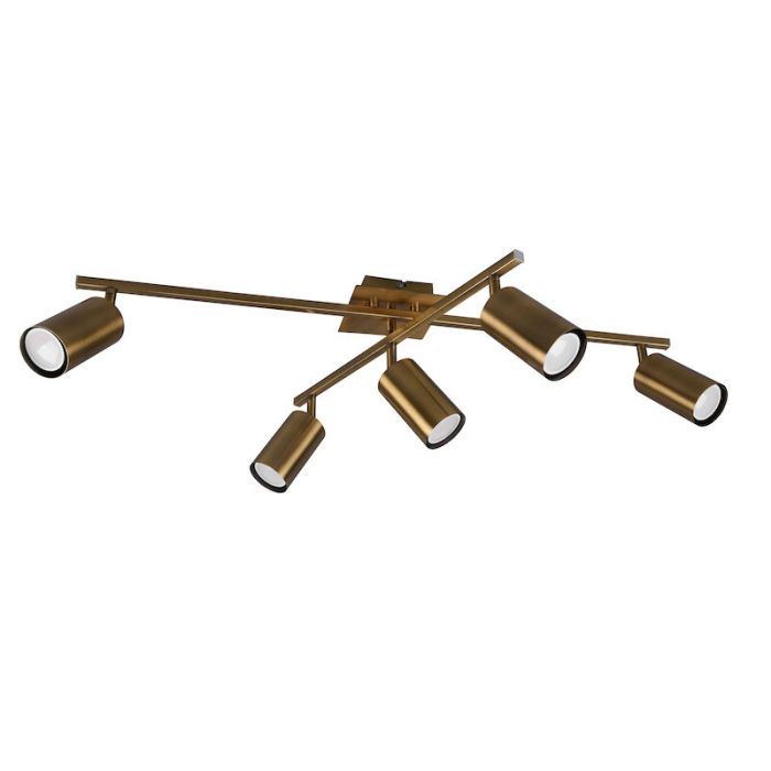 Brons spotlight tak modern, Kaso