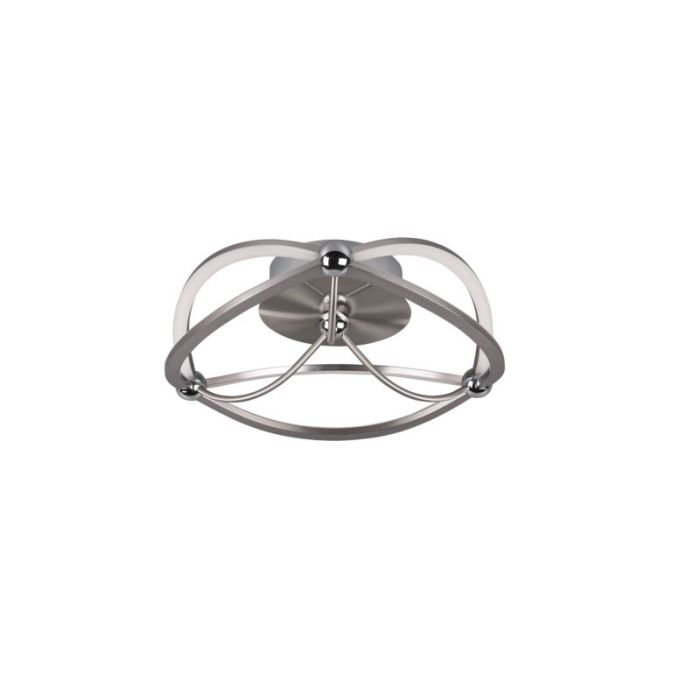 Nickel plafond modern, Remy, 20W, 3000K LED