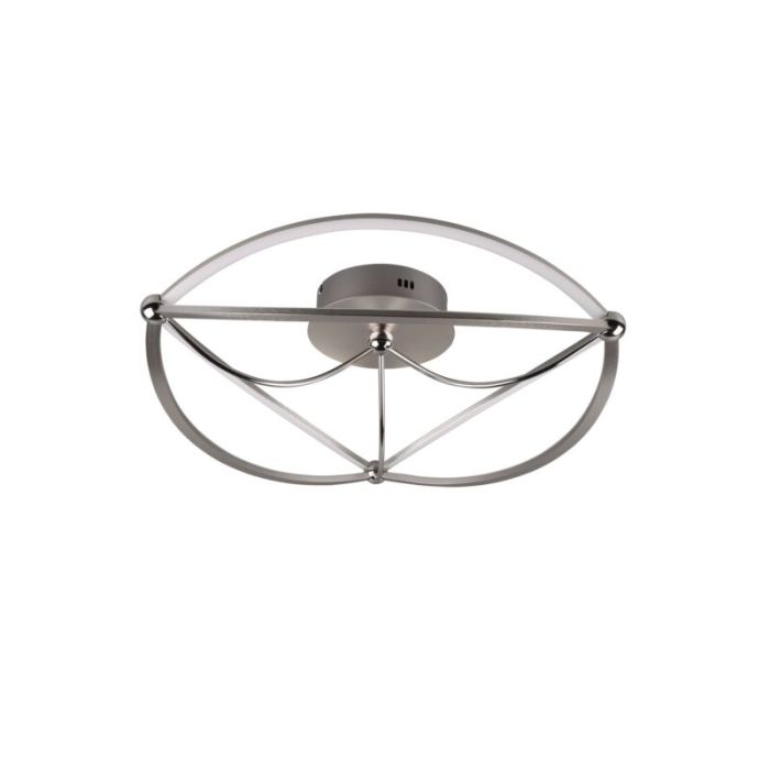 Nickel plafond modern, Remy, 42W, 3000K LED