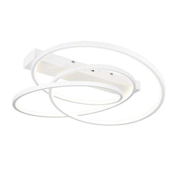 Vit plafond design, Teodore, 34W, white switch LED, 3 stegs dimmer