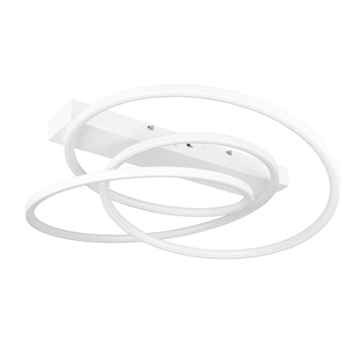 Vit plafond design, Teodore, 34W, white switch LED, 3 stegs dimmer