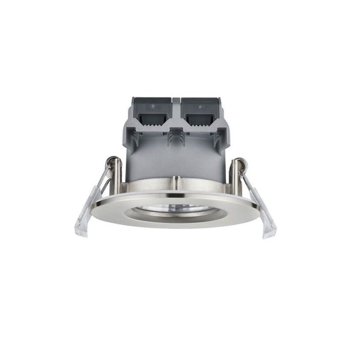 Nickel infälld spotlight badrum modern, Iman, 5W, 3000K LED, IP65