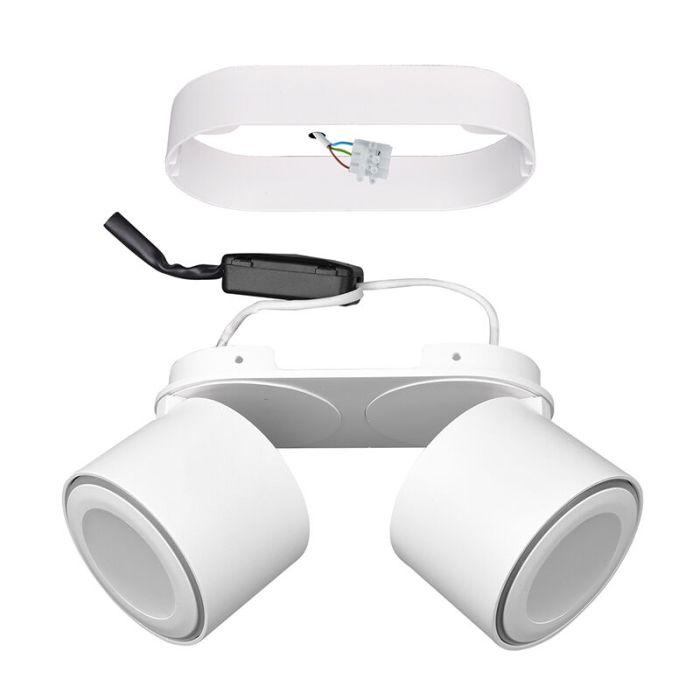 Vit plafond modern, Jorno, 3,5W, 3000K LED