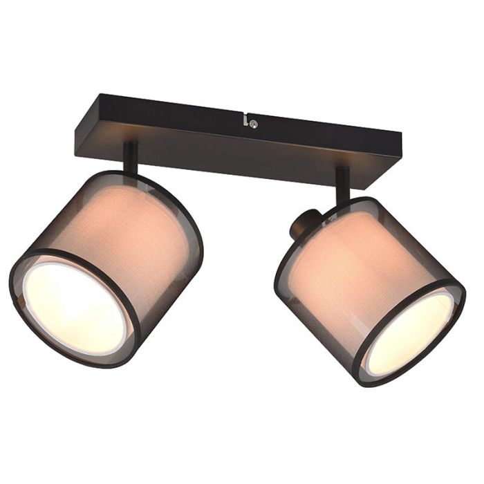 Antracit spotlight tak modern, Mirle