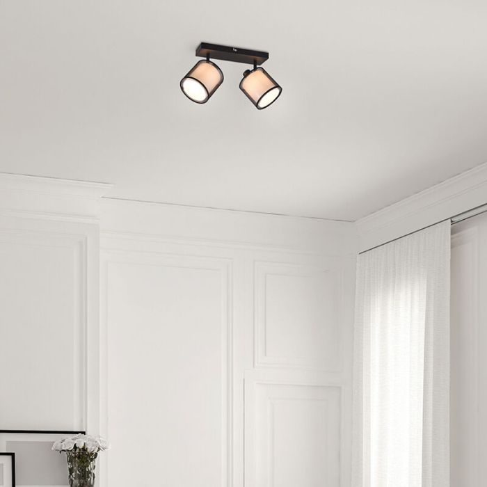 Antracit spotlight tak modern, Mirle