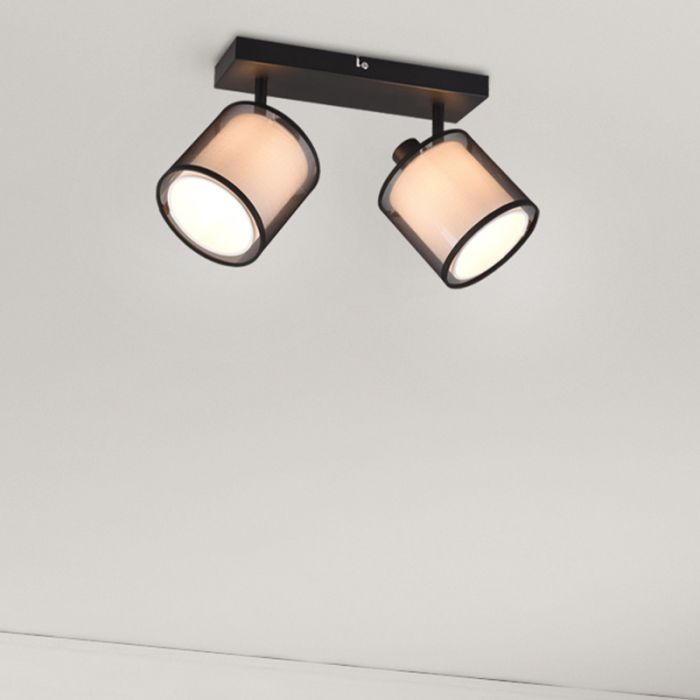 Antracit spotlight tak modern, Mirle