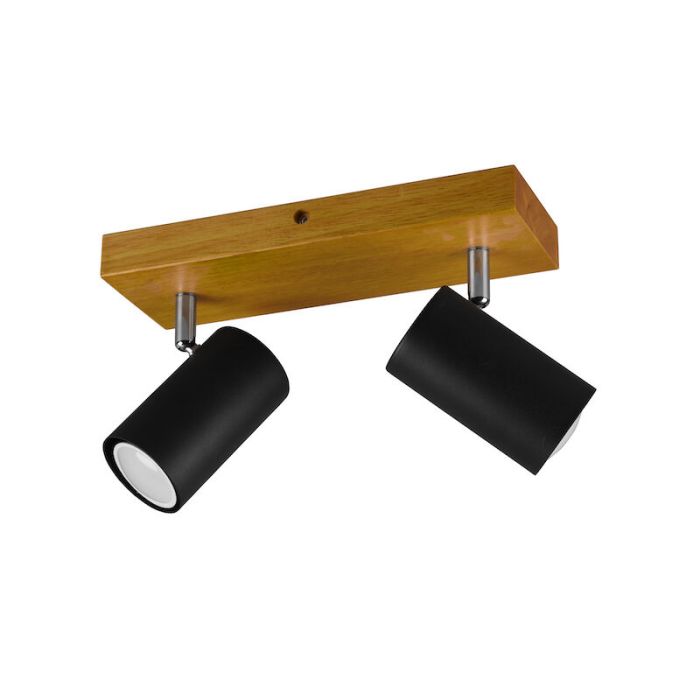 Svart spotlight tak modern, Kaso