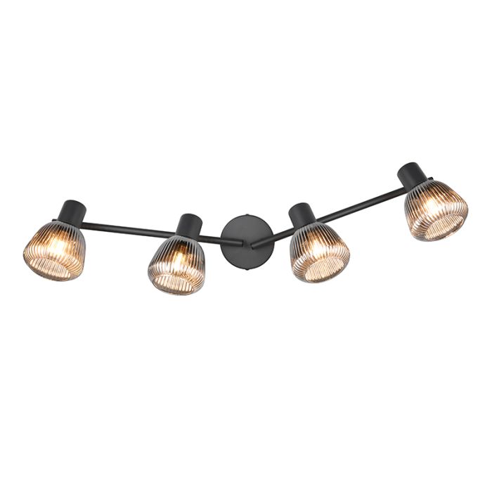 Svart spotlight tak modern, Meriem
