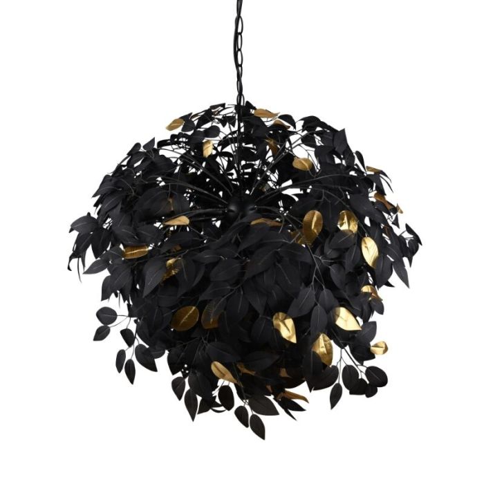 Svart fönsterlampa retro, Urwa
