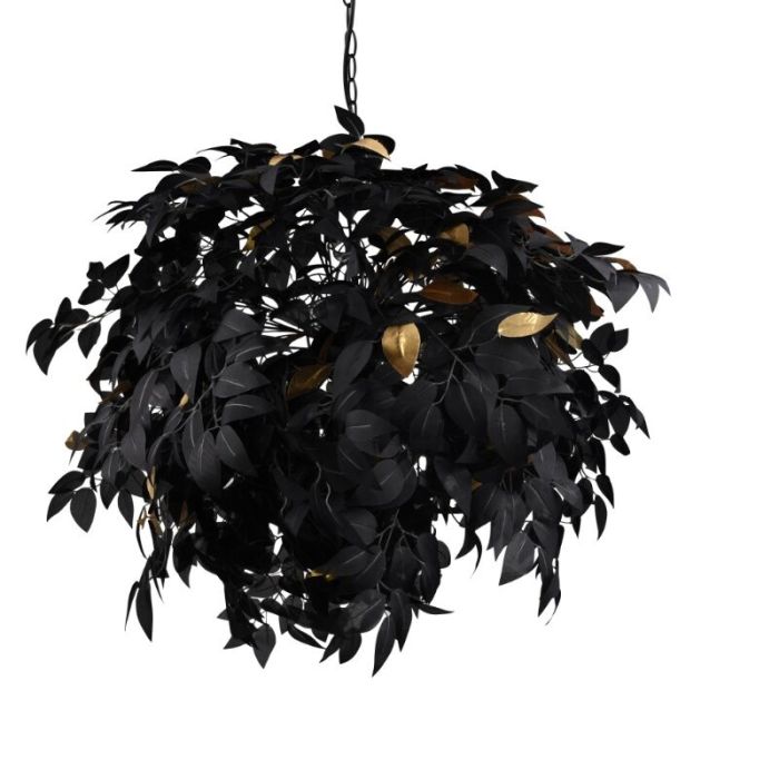 Svart fönsterlampa retro, Urwa