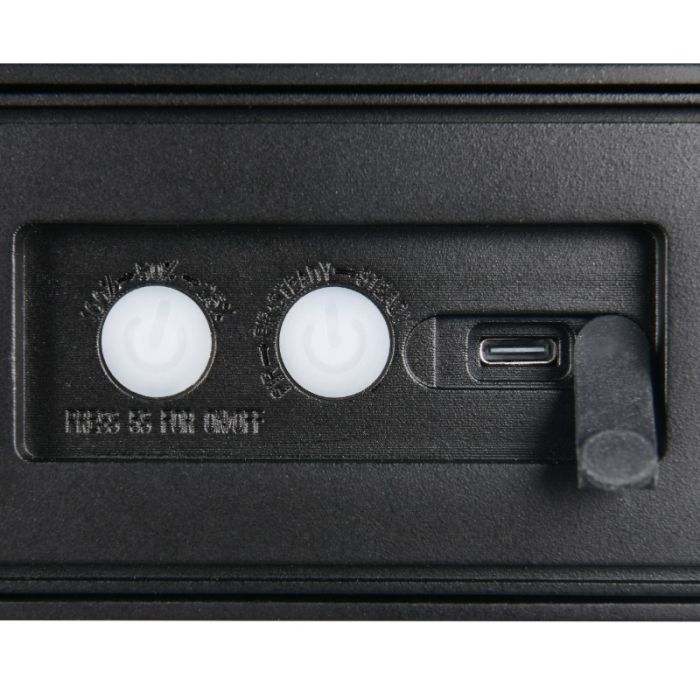 Svart utomhus vägglampa solcell modern, Ravindra, 6W, 4000K LED, IP44