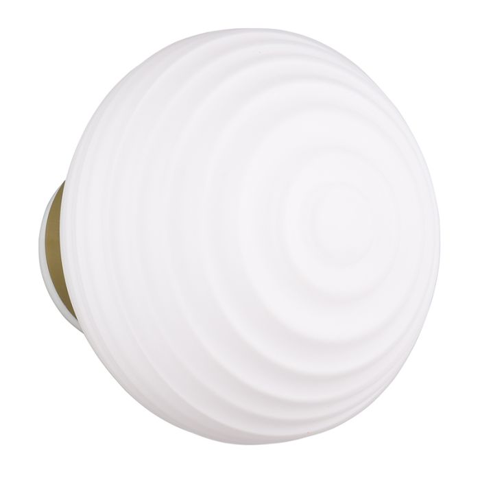Mässing uppladdningsbar vägglampa modern, Walid, 1,5W, 3000K LED, 3 stegs dimmer