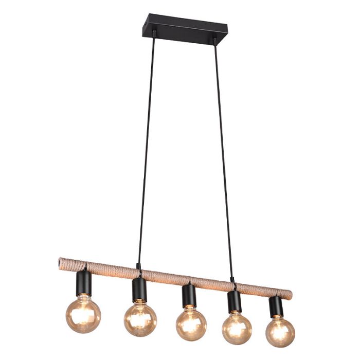 Svart fönsterlampa modern, Mikail