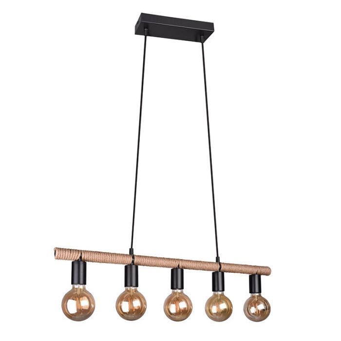 Svart fönsterlampa modern, Mikail