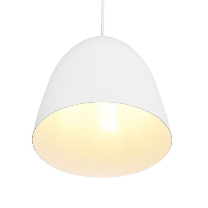 Vit kupollampa modern, Ingmar