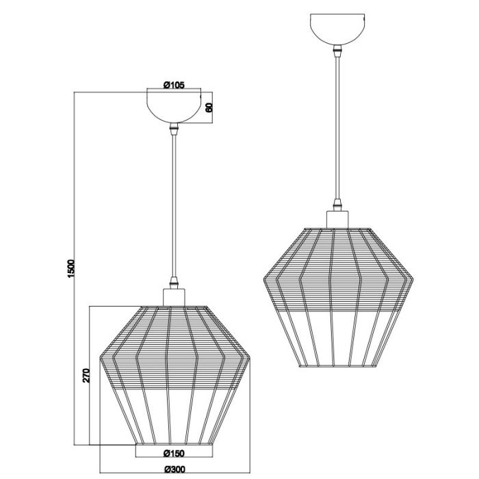 Rotting fönsterlampa brun, Mirne